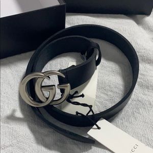 Black Gucci belt. Never worn